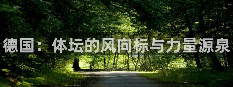 谈球吧体育：德国：体坛的风向标与力量源泉